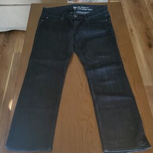 GAP Women's Black Straight Leg Jeans